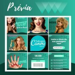 pack canva editável