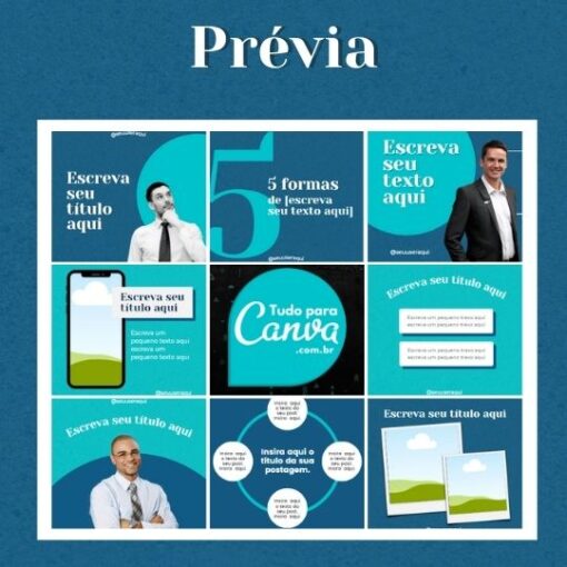 pack canva editável