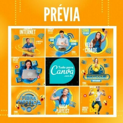 pack canva editável