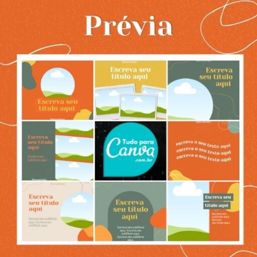 pack canva editável