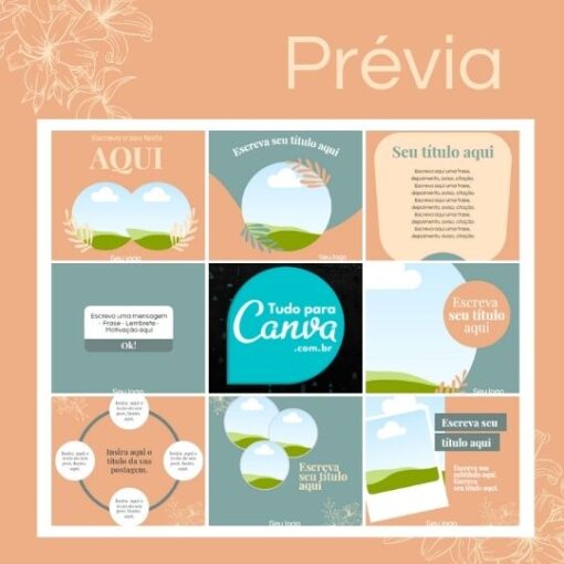 pack canva editável