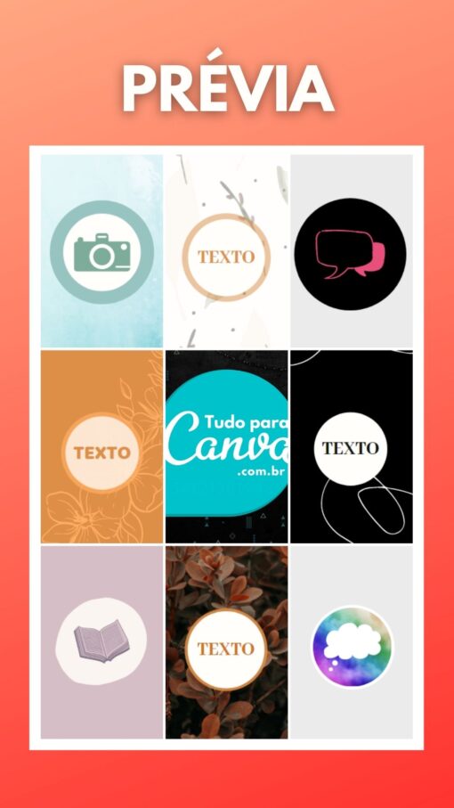 pack canva editável