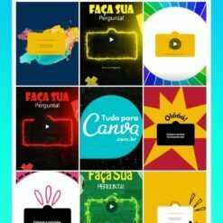 pack canva editável