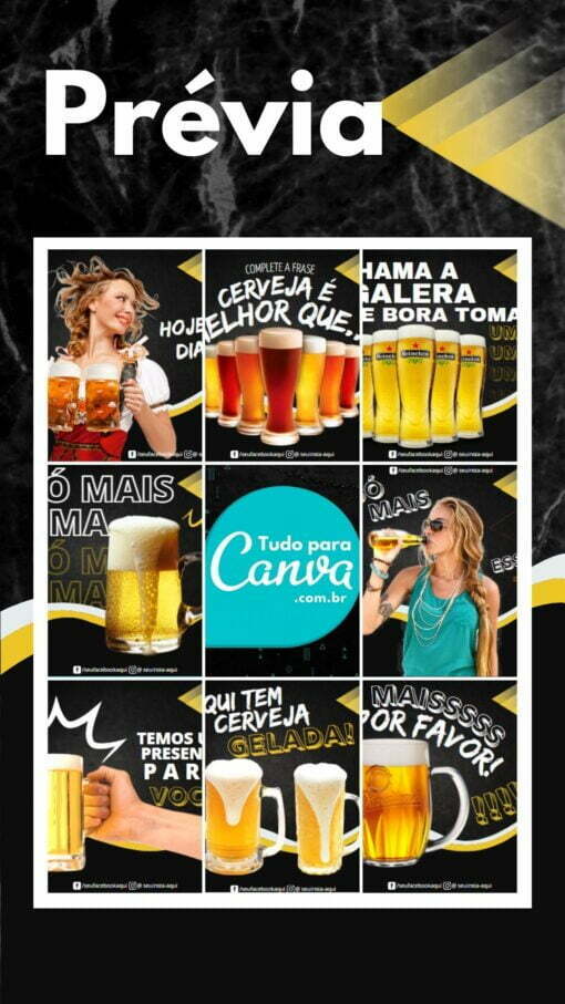 pack canva editável