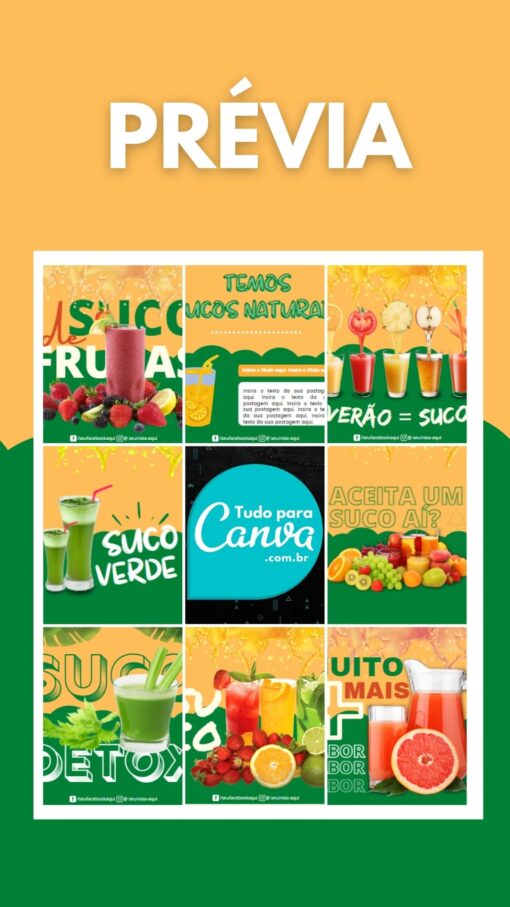 pack canva editável