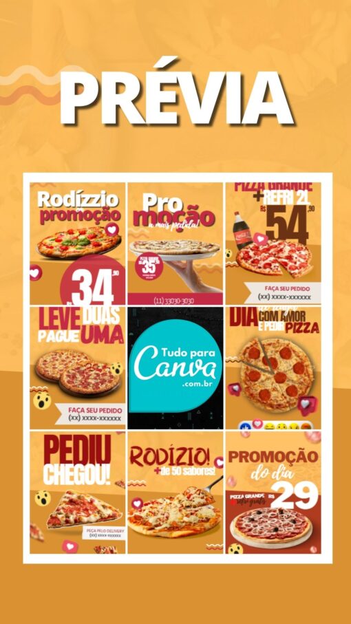 pack canva editável