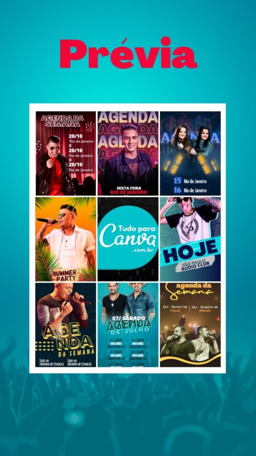 pack canva editável