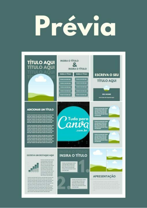 pack canva editável