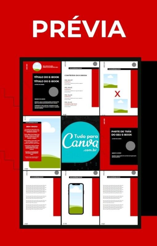 pack canva editável