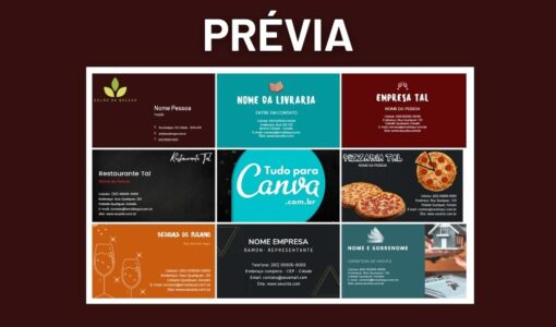 pack canva editável