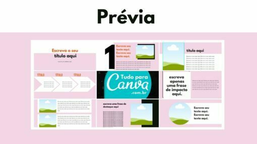 pack canva editável