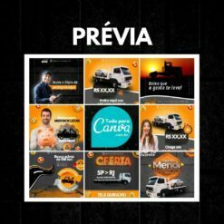 pack canva editável