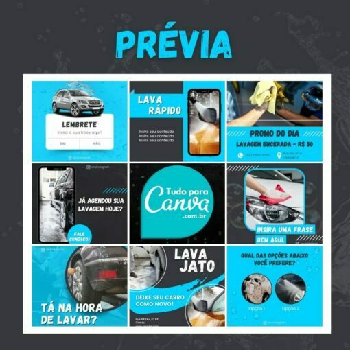 pack canva editável