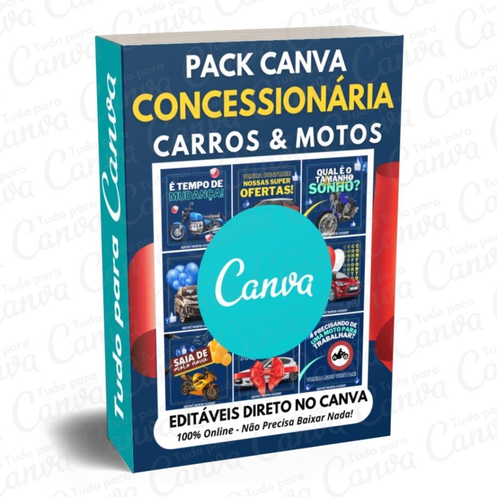 Pack Editável Oficina Mecânica Power Car Tudo Para Canva 1569