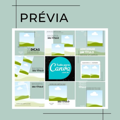 pack canva editável