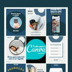 pack canva editável