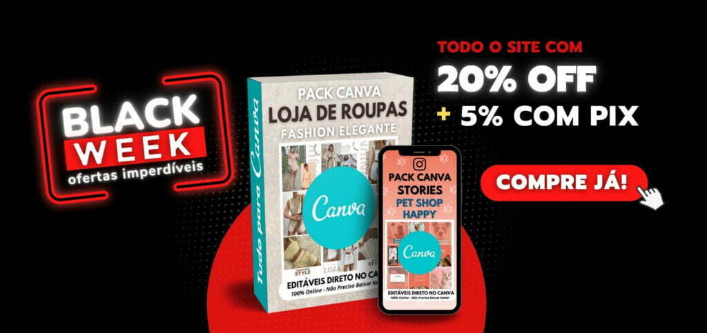 pack canva editável