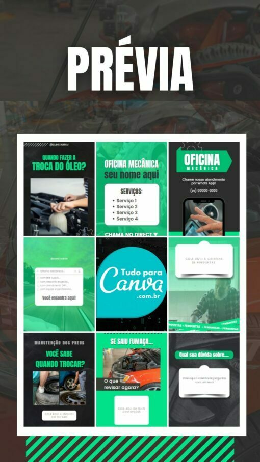 pack canva editável