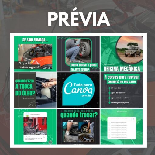 pack canva editável