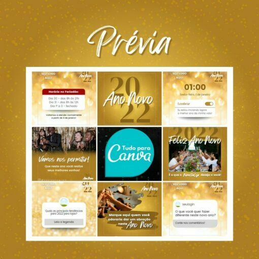 pack canva editável