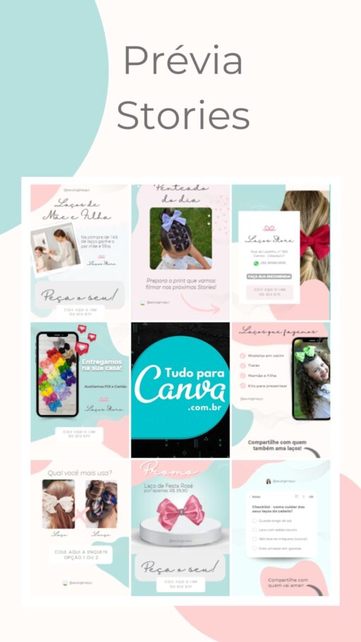 pack canva editável