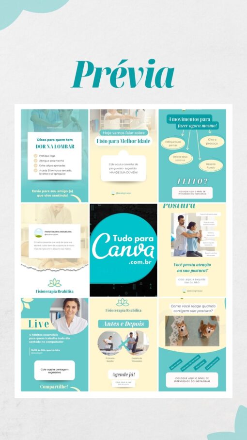 pack canva editável