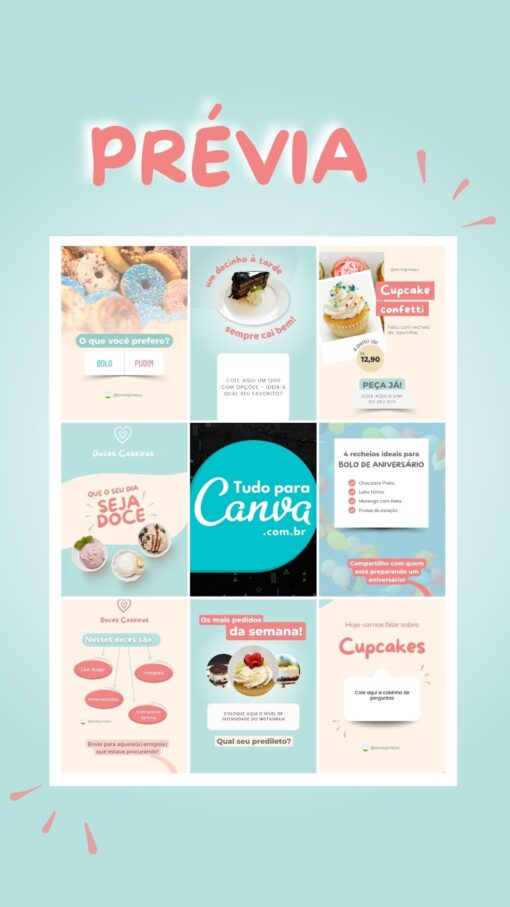 pack canva editável