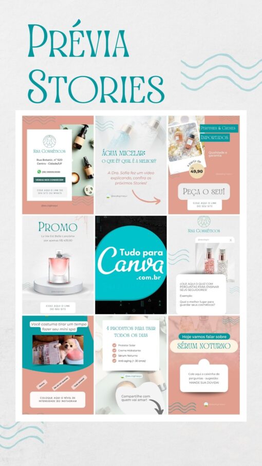 pack canva editável