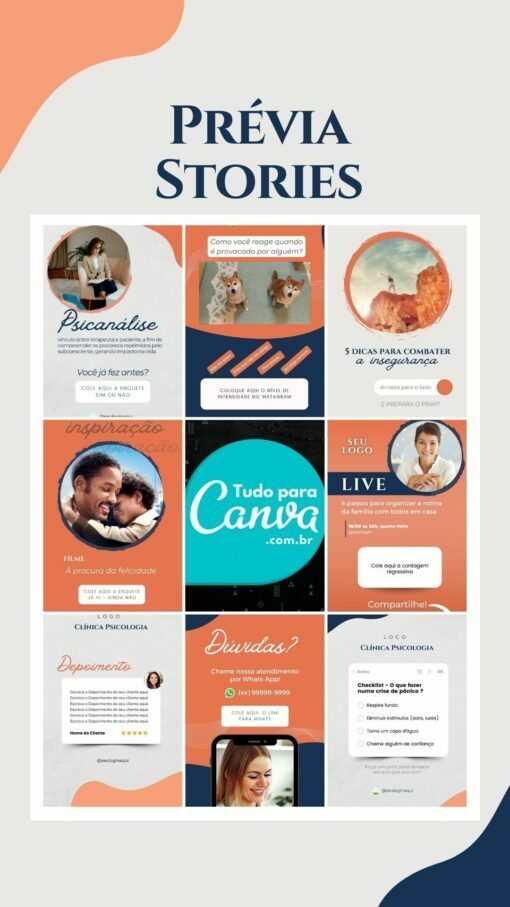 pack canva editável