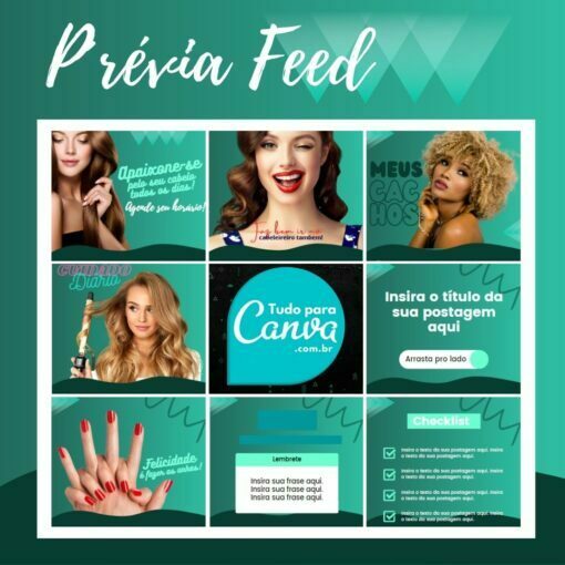 pack canva editável