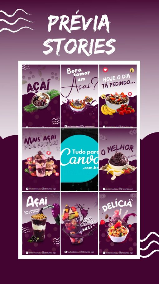 pack canva editável