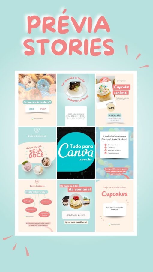 pack canva editável