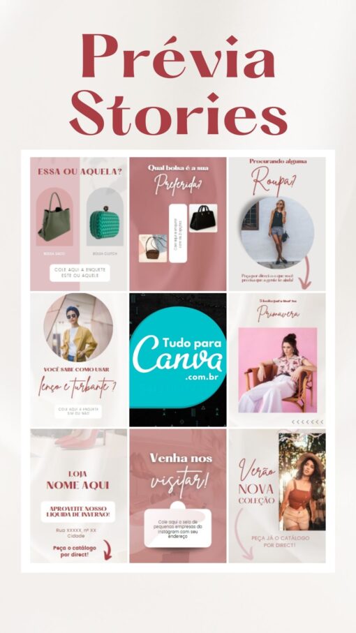 pack canva editável