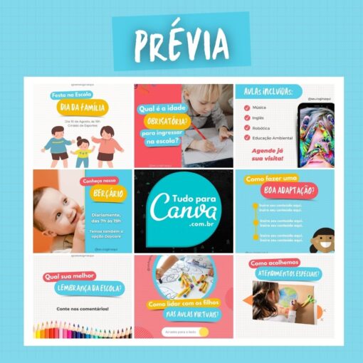 pack canva editável