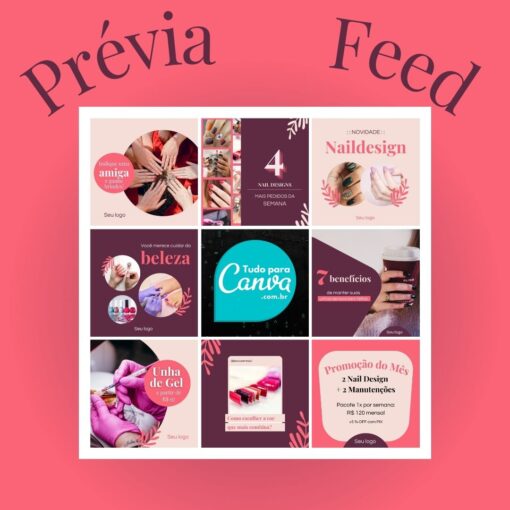 pack canva editável