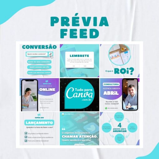 pack canva editável