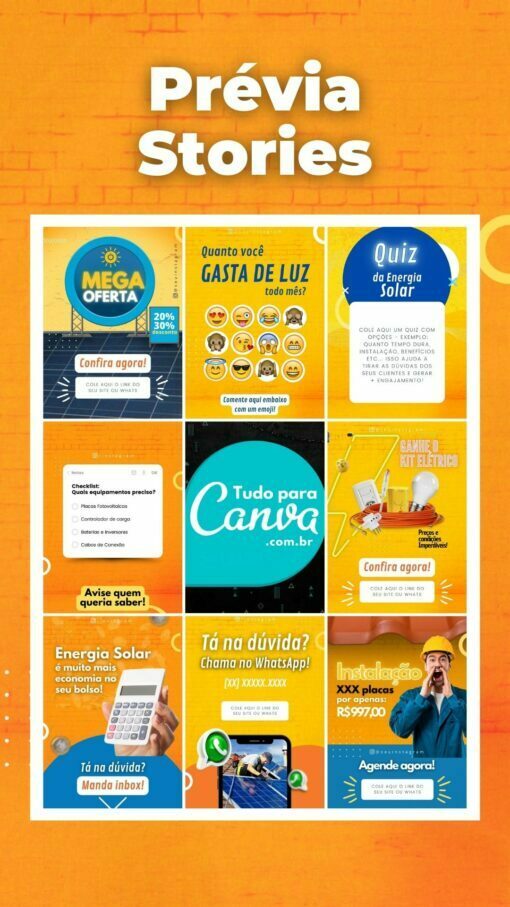 pack canva editável