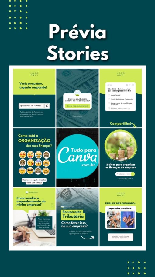 pack canva editável