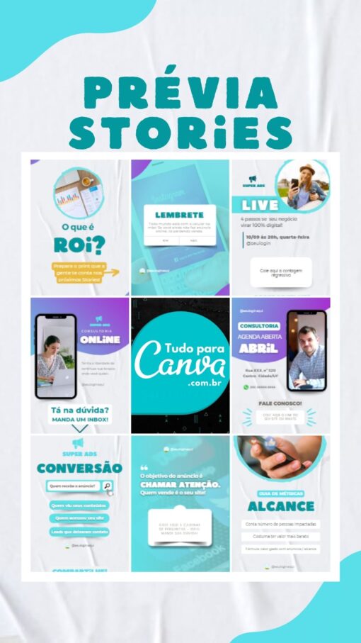 pack canva editável