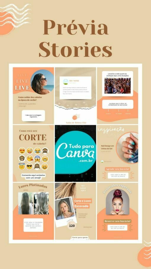 pack canva editável