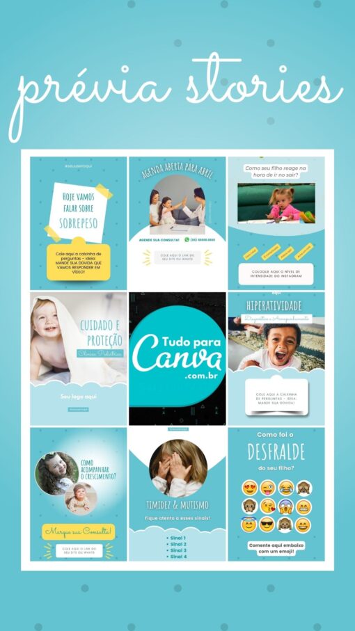 pack canva editável