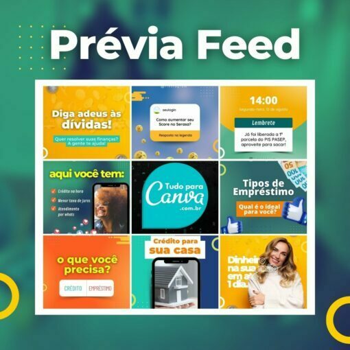 pack canva editável