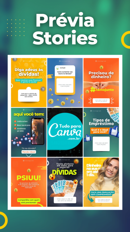 pack canva editável