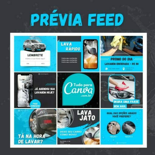 pack canva editável