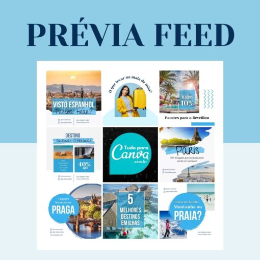 pack canva editável