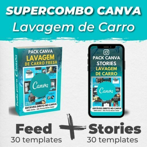 pack canva editável