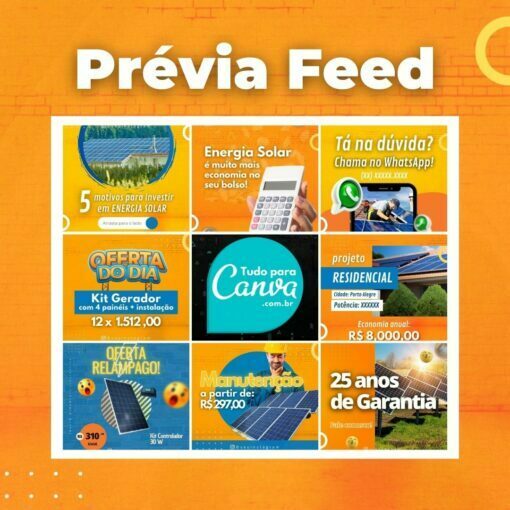 pack canva editável