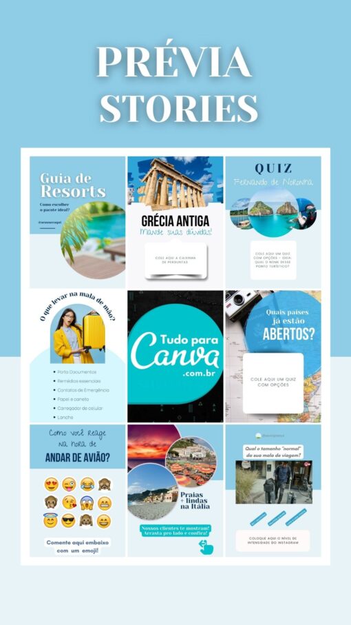 pack canva editável