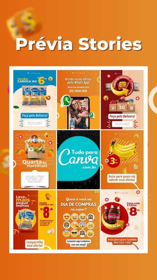 pack canva editável